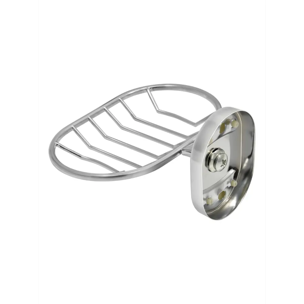 Фото 8 Мыльница Solinne 2541.117 металл цвет серый серебристый Фото 8 Мыльница Solinne 2541.117 металл цвет серый серебристый