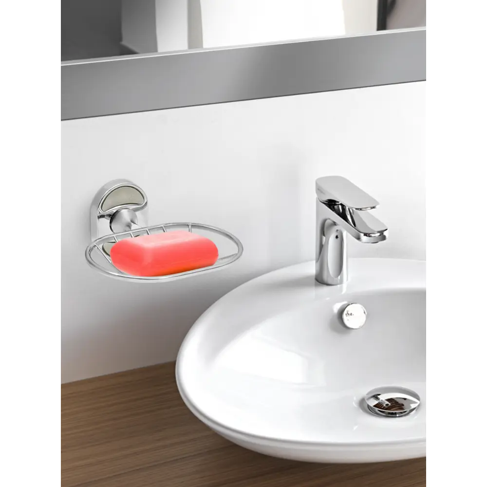 Фото 12 Мыльница Solinne 2541.117 металл цвет серый серебристый Фото 12 Мыльница Solinne 2541.117 металл цвет серый серебристый