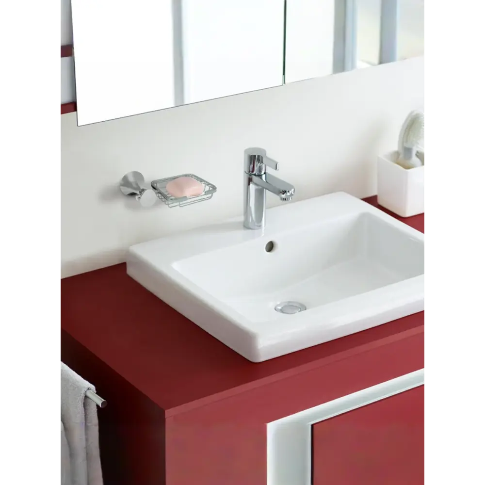 Фото 2 Мыльница Solinne 2541.310 нержавеющая сталь цвет серый/серебристый Фото 2 Мыльница Solinne 2541.310 нержавеющая сталь цвет серый/серебристый