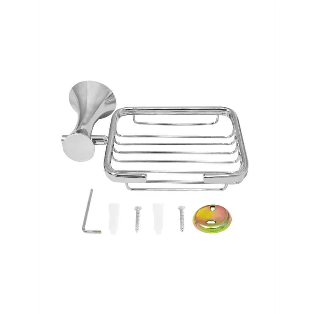 Фото 4 Мыльница Solinne 2541.310 нержавеющая сталь цвет серый/серебристый Фото 4 Мыльница Solinne 2541.310 нержавеющая сталь цвет серый/серебристый