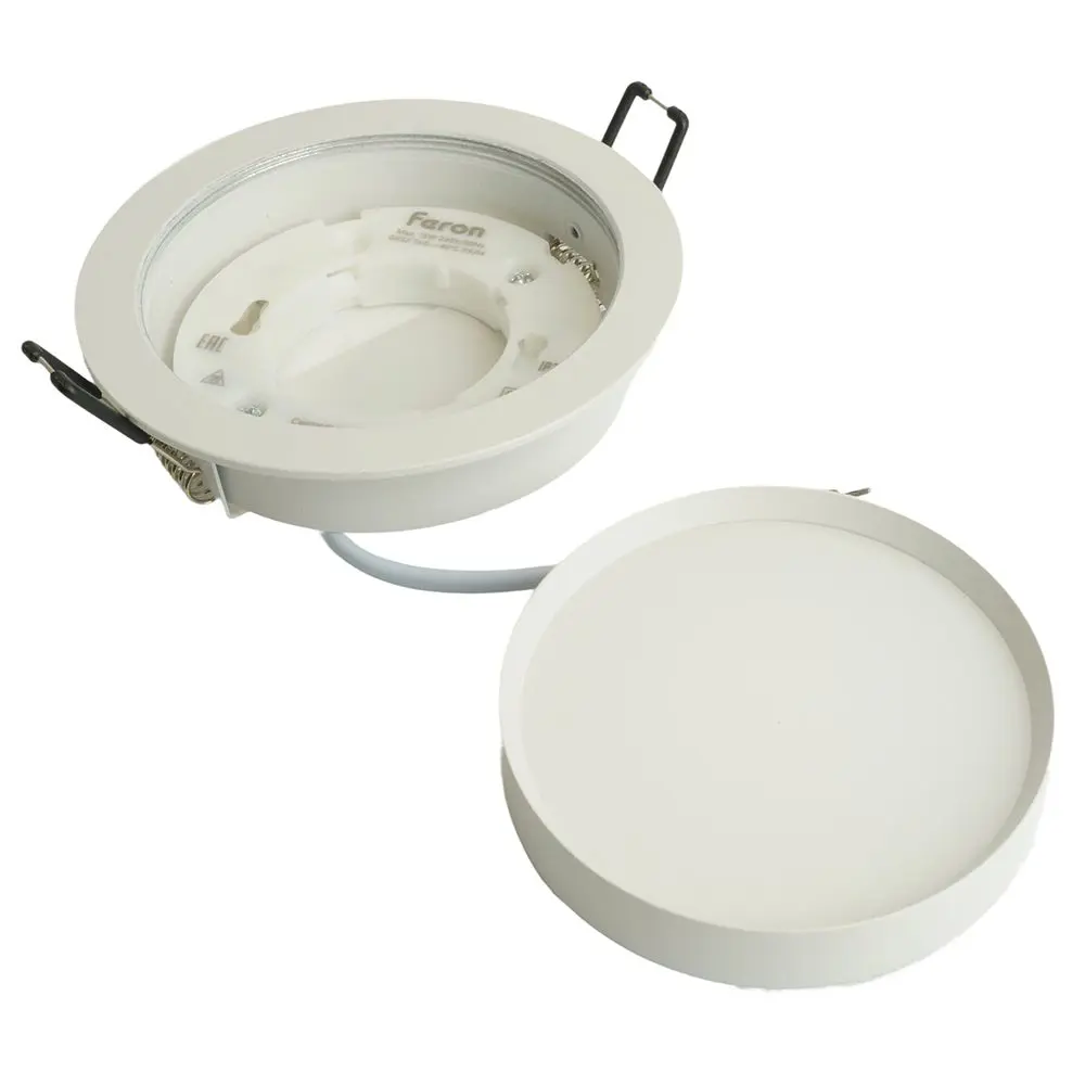 Фото 6 Светильник точечный встраиваемый Feron Dl507 51350 GX53 цвет белый