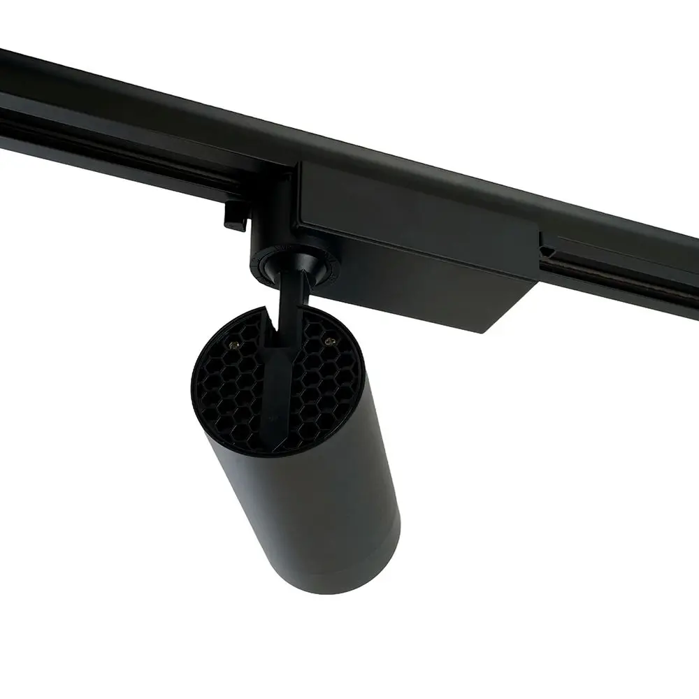 Фото 9 Светодиодный светильник Feron AL137 трековый однофазный на шинопровод 20W 4000K черный изменяемый угол освещения 15-60град 51176 Фото 9 Светодиодный светильник Feron AL137 трековый однофазный на шинопровод 20W 4000K черный изменяемый угол освещения 15-60град 51176
