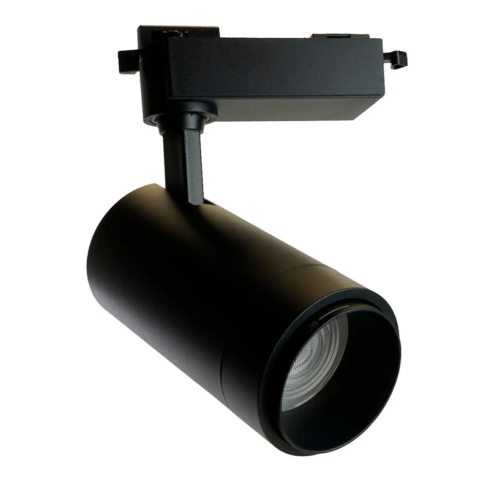 Фото Светодиодный светильник Feron AL137 трековый однофазный на шинопровод 30W 4000K черный изменяемый угол освещения 15-60град 51178 Фото Светодиодный светильник Feron AL137 трековый однофазный на шинопровод 30W 4000K черный изменяемый угол освещения 15-60град 51178