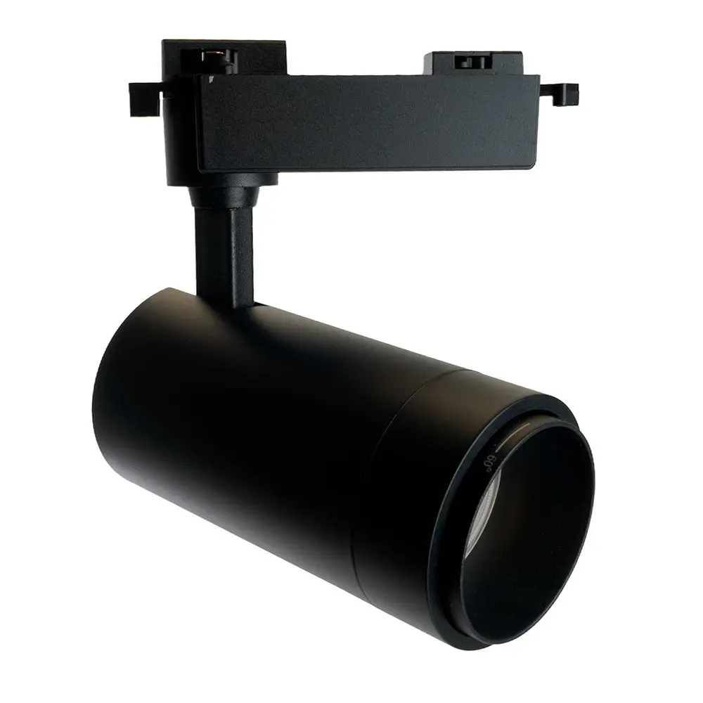 Фото 2 Светодиодный светильник Feron AL137 трековый однофазный на шинопровод 30W 4000K черный изменяемый угол освещения 15-60град 51178 Фото 2 Светодиодный светильник Feron AL137 трековый однофазный на шинопровод 30W 4000K черный изменяемый угол освещения 15-60град 51178