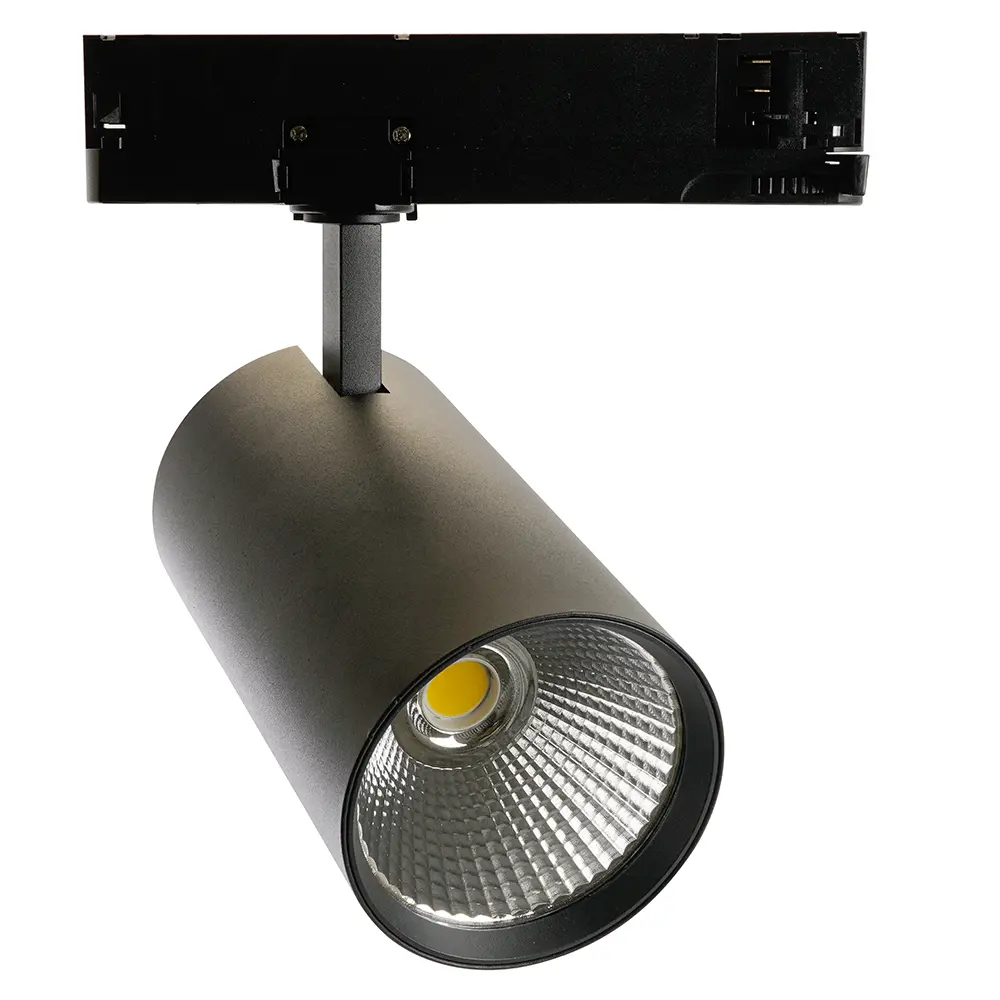 Фото 5 Светодиодный светильник Feron AL147 трековый на шинопровод 40W 4000K 35 градусов черный 3х фазный 51601 Фото 5 Светодиодный светильник Feron AL147 трековый на шинопровод 40W 4000K 35 градусов черный 3х фазный 51601