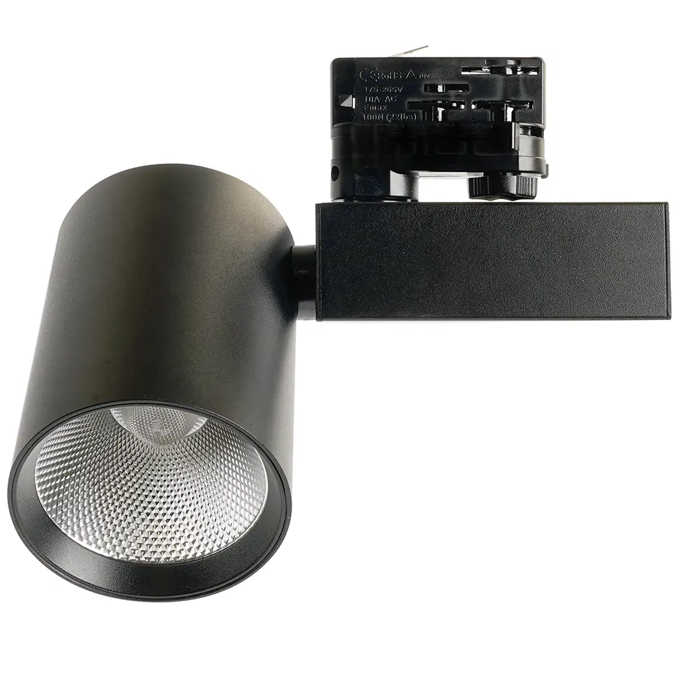 Фото Светодиодный светильник Feron AL148 трековый на шинопровод 40W 4000K 35 градусов черный 3х фазный 51607 Фото Светодиодный светильник Feron AL148 трековый на шинопровод 40W 4000K 35 градусов черный 3х фазный 51607