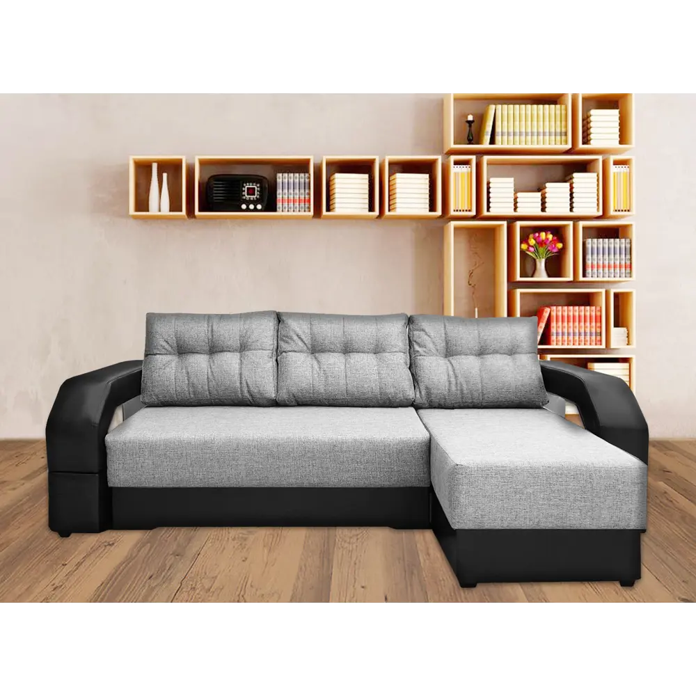 Фото Диван раскладной Meblines Манчестер угловой с подсветкой 250x85x157 см рогожка цвет рогожка бежевый/коричневый Фото Диван раскладной Meblines Манчестер угловой с подсветкой 250x85x157 см рогожка цвет рогожка бежевый/коричневый