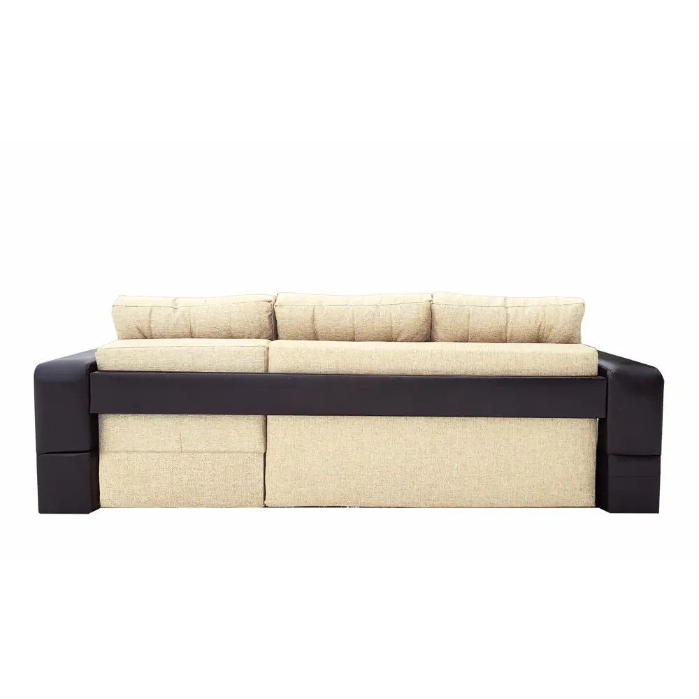 Фото 6 Диван раскладной Meblines Манчестер угловой с подсветкой 250x85x157 см рогожка цвет коричневый Фото 6 Диван раскладной Meblines Манчестер угловой с подсветкой 250x85x157 см рогожка цвет коричневый