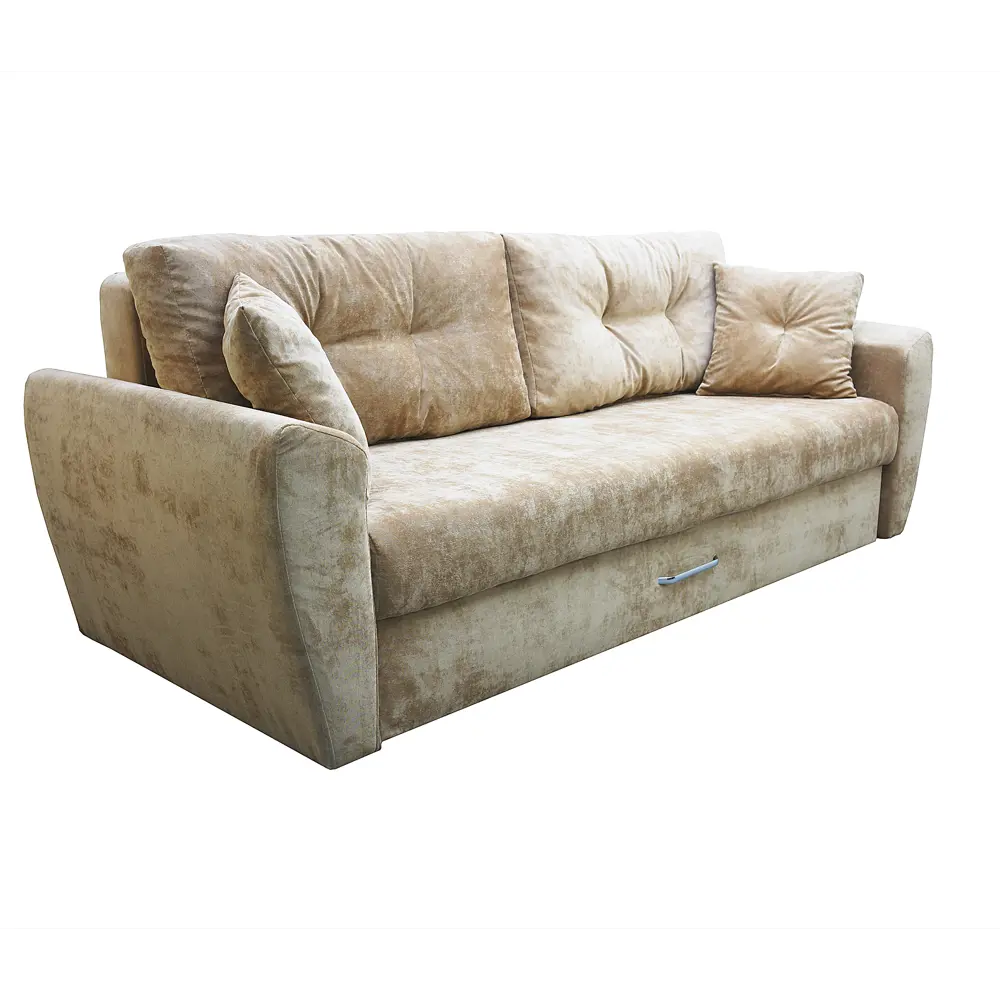 Фото 3 Диван раскладной Meblines Амстердам люкс 05 235x100x110 см велюр цвет бежевый Фото 3 Диван раскладной Meblines Амстердам люкс 05 235x100x110 см велюр цвет бежевый