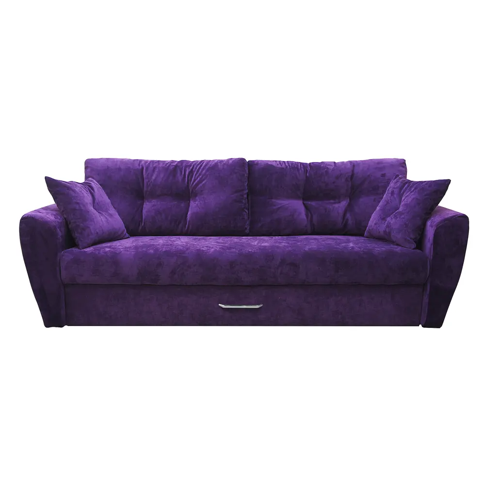 Фото Диван раскладной Meblines Амстердам люкс 08 235x100x110 см велюр цвет фиолетовый Фото Диван раскладной Meblines Амстердам люкс 08 235x100x110 см велюр цвет фиолетовый