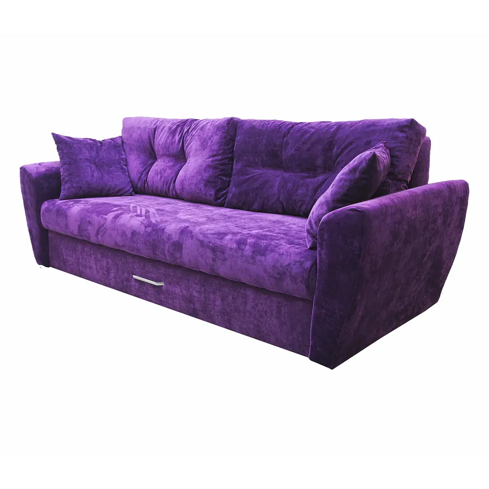 Фото 2 Диван раскладной Meblines Амстердам люкс 08 235x100x110 см велюр цвет фиолетовый Фото 2 Диван раскладной Meblines Амстердам люкс 08 235x100x110 см велюр цвет фиолетовый