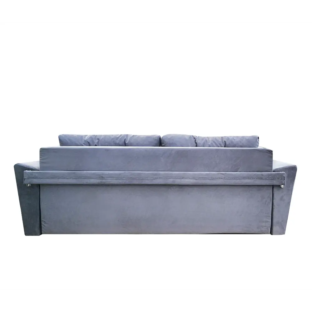 Фото 5 Диван раскладной Meblines Амстердам 230x94x93 см велюр цвет серый Фото 5 Диван раскладной Meblines Амстердам 230x94x93 см велюр цвет серый