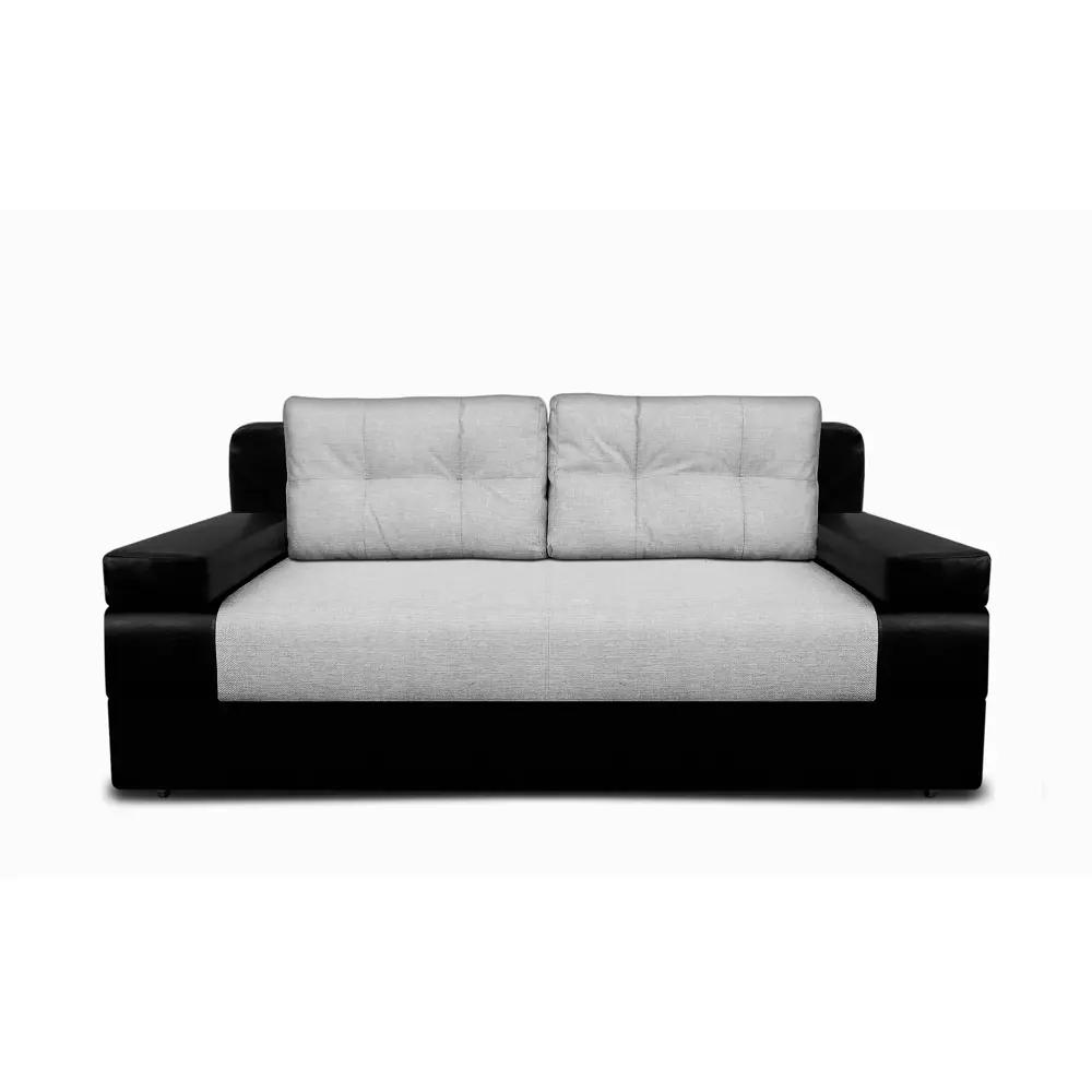 Фото 2 Диван раскладной Meblines Амстердам Мини люкс 195x85x105 см рогожка цвет серый Фото 2 Диван раскладной Meblines Амстердам Мини люкс 195x85x105 см рогожка цвет серый