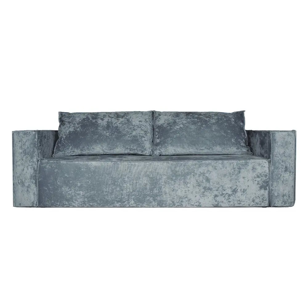 Фото Диван раскладной Meblines Лофт Люкс 230x75x93 см цвет велюр кабрио серый Фото Диван раскладной Meblines Лофт Люкс 230x75x93 см цвет велюр кабрио серый