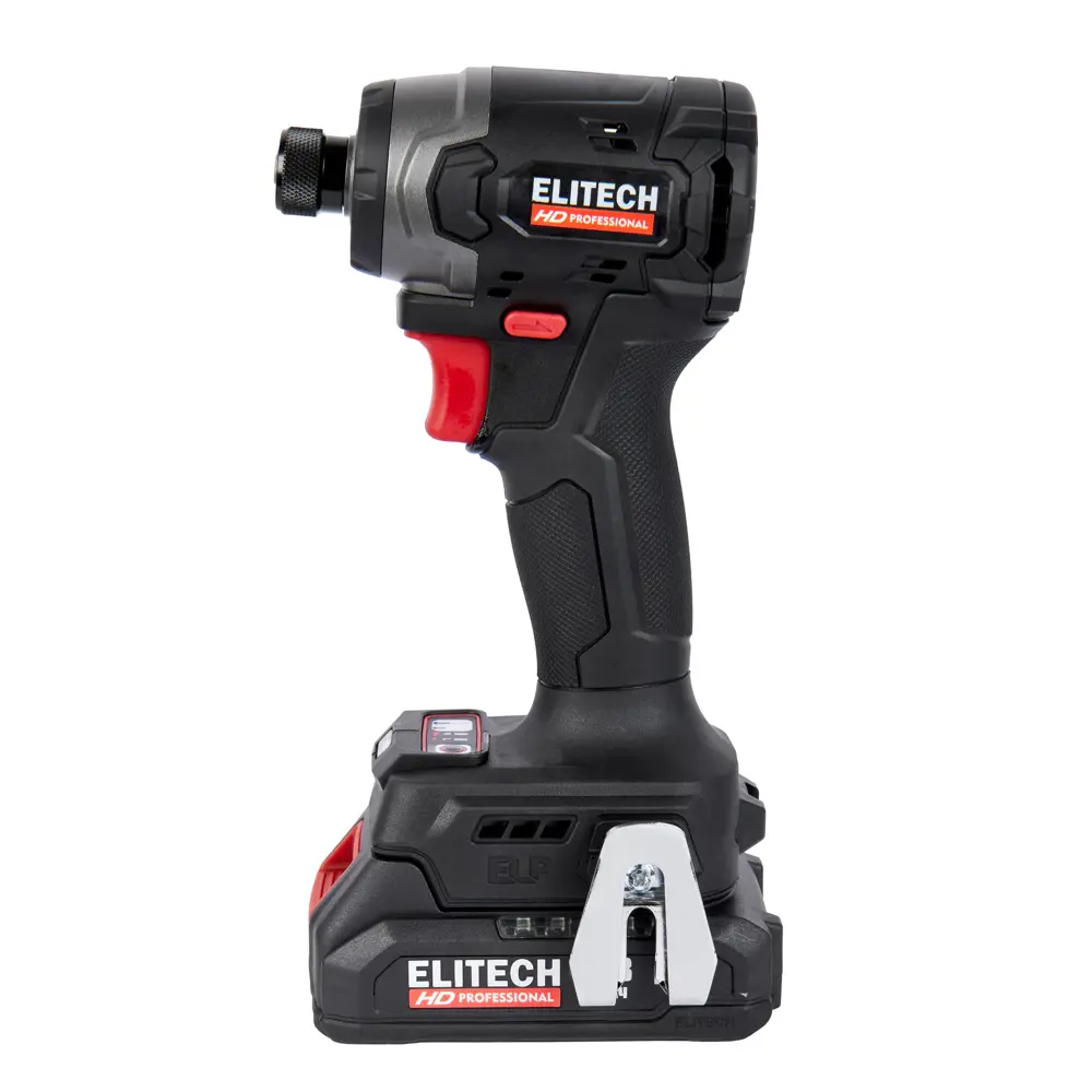 Фото 2 Винтоверт ударный аккумуляторный Elitech HD CS2003SL, 20 В Li-Ion 2x2 Ач Фото 2 Винтоверт ударный аккумуляторный Elitech HD CS2003SL, 20 В Li-Ion 2x2 Ач