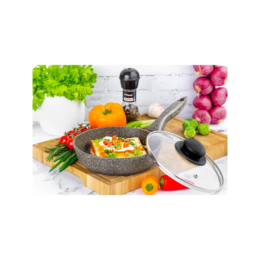 Фото 7 Набор посуды Elan Gallery 7 предметов алюминий цвет коричневый 120309+4 Фото 7 Набор посуды Elan Gallery 7 предметов алюминий цвет коричневый 120309+4