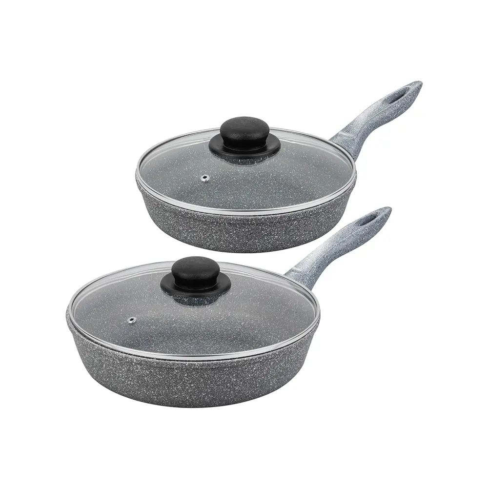 Фото 4 Набор посуды Elan Gallery 4 предмета алюминий цвет темно-серый 120579+2 Фото 4 Набор посуды Elan Gallery 4 предмета алюминий цвет темно-серый 120579+2