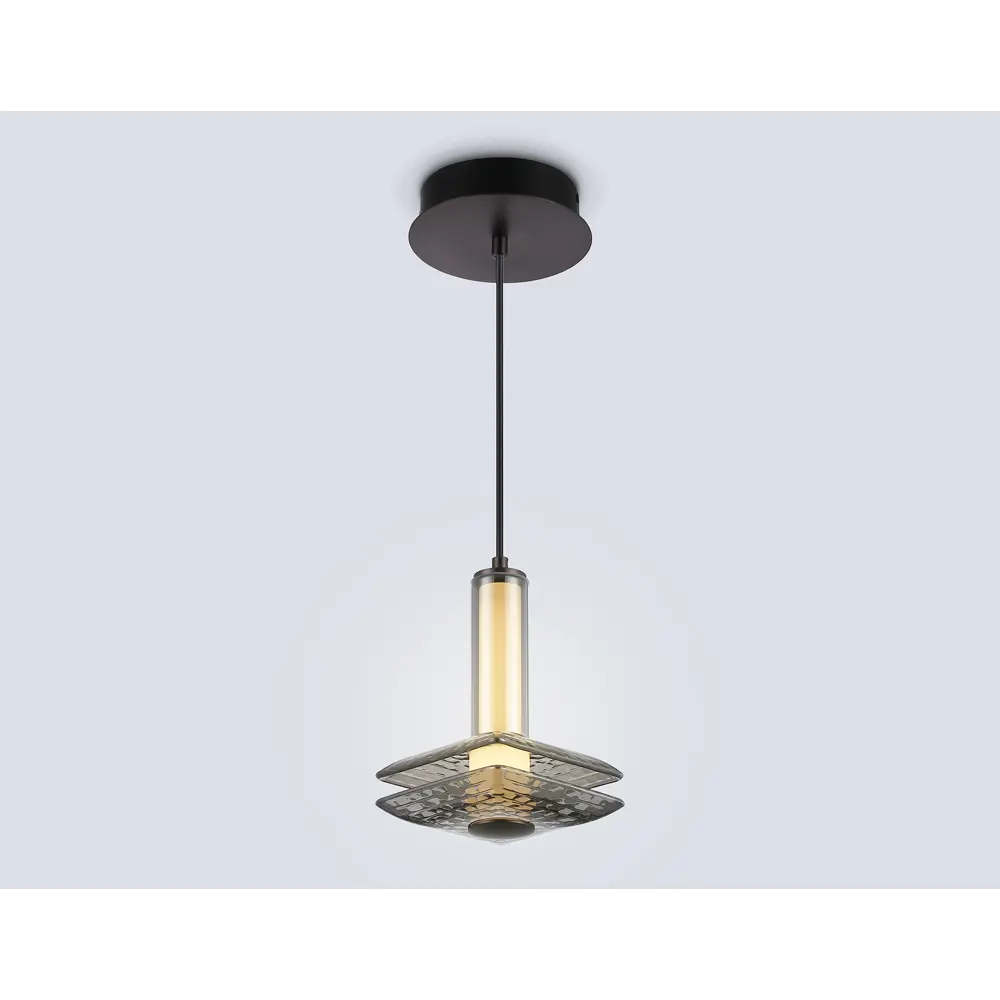 Фото 3 Светильник подвесной светодиодный Ambrella light High light Lh31003* 8 м² теплый белый свет цвет серый Фото 3 Светильник подвесной светодиодный Ambrella light High light Lh31003* 8 м² теплый белый свет цвет серый