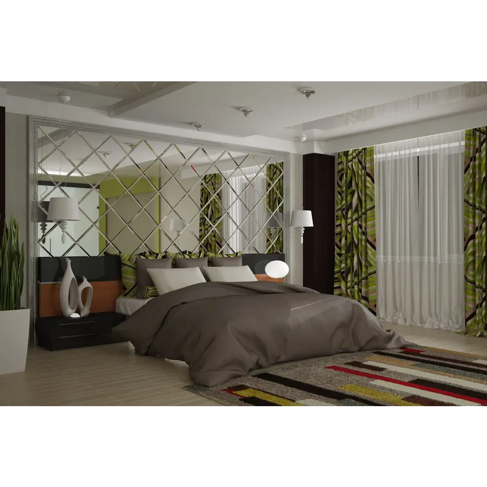 Фото 23 Декоративная мозаика Плиткадекор Ск30-850x2550_п 85x255см цвет Серый/серебристый