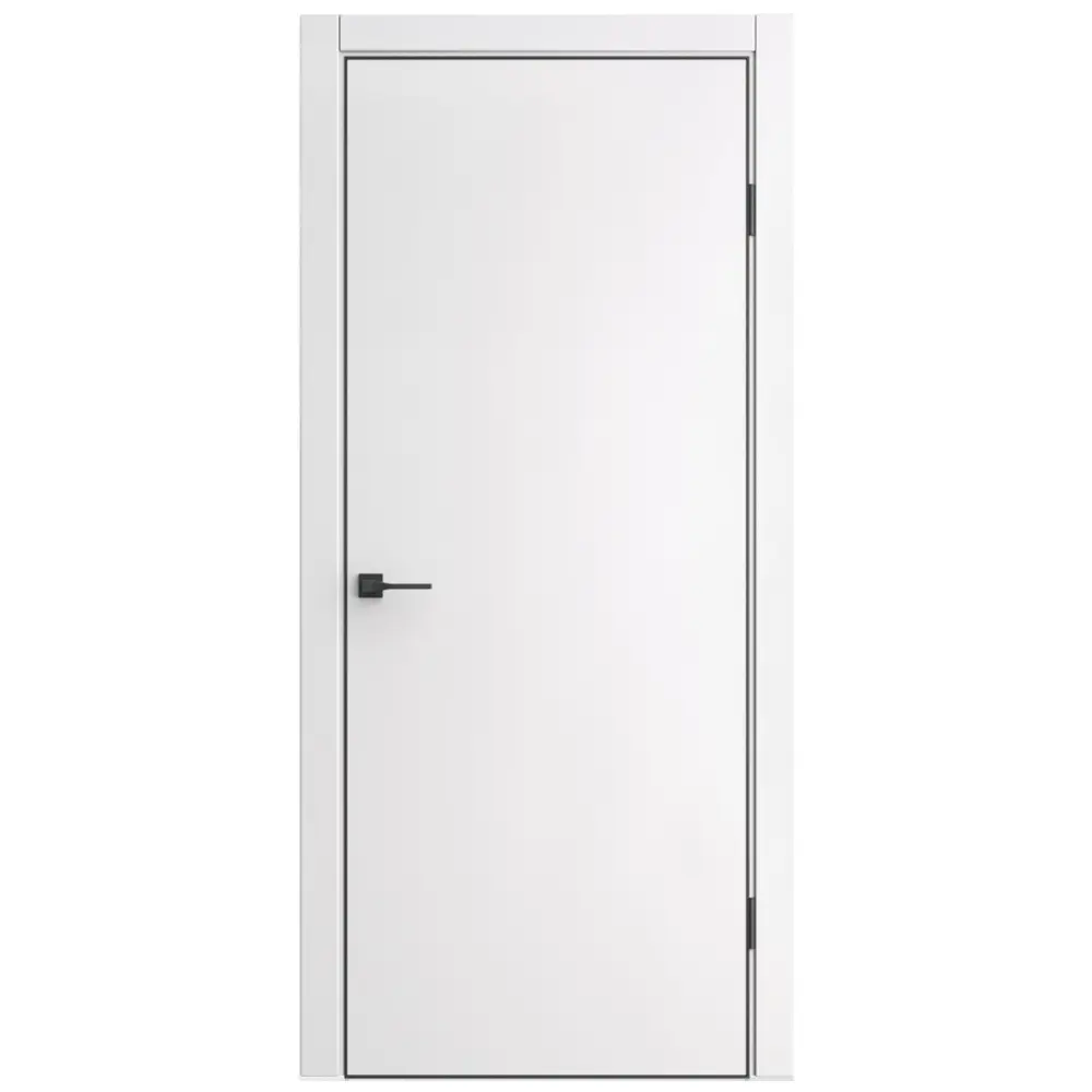 Фото 3 Дверь межкомнатная Дверипро ДП-50 глухая 55х190см полипропилен цвет white pearl замок с магнитной защелкой Фото 3 Дверь межкомнатная Дверипро ДП-50 глухая 55х190см полипропилен цвет white pearl замок с магнитной защелкой