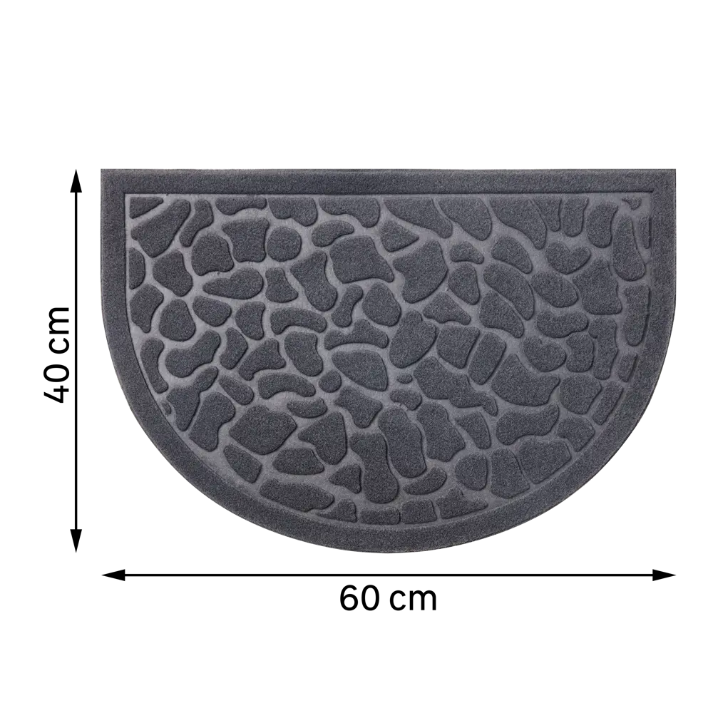 Фото 6 Коврик придверный MONTDENIS KREAFORTA темно-серый 40х60