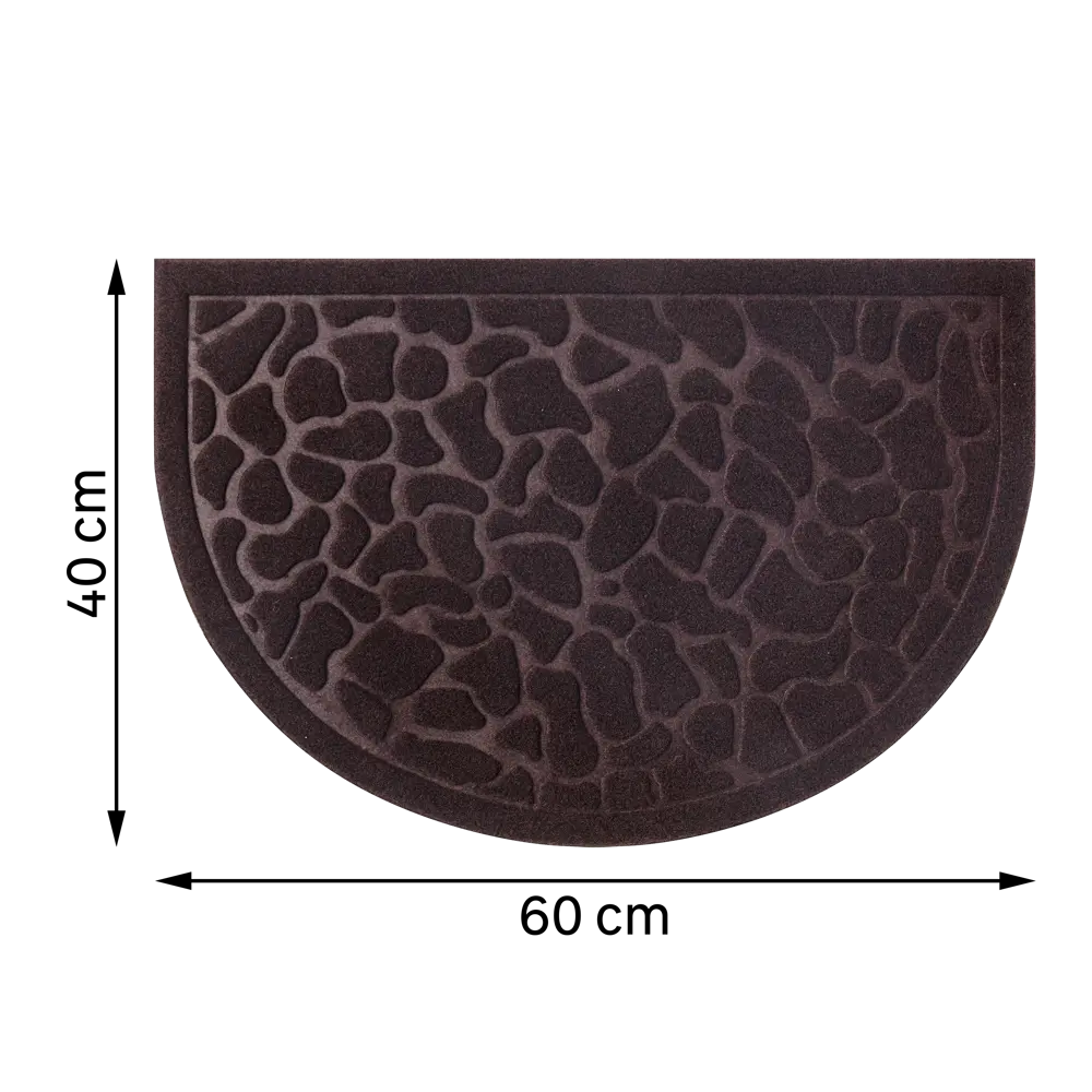 Фото 4 Коврик придверный MONTDENIS KREAFORTA темно-коричневый 40х60 Фото 4 Коврик придверный MONTDENIS KREAFORTA темно-коричневый 40х60