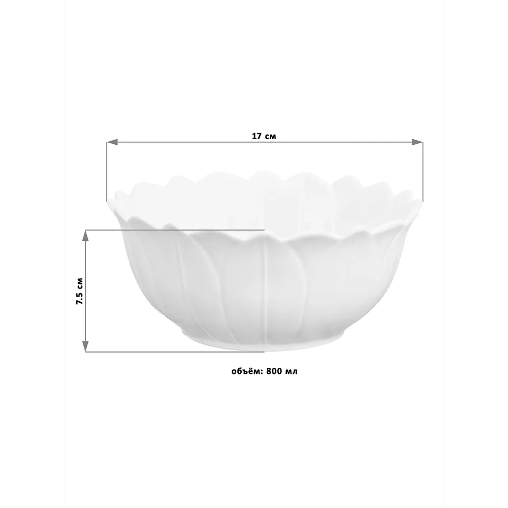 Фото 2 Блюдо сервировочное Elan Gallery Цветок 17x17 Фарфор цвет белый Фото 2 Блюдо сервировочное Elan Gallery Цветок 17x17 Фарфор цвет белый