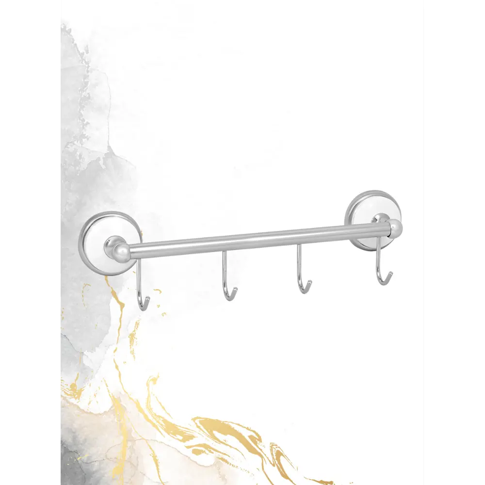 Фото 2 Крючки для ванной Solinne 2536.317 Хром 4 шт