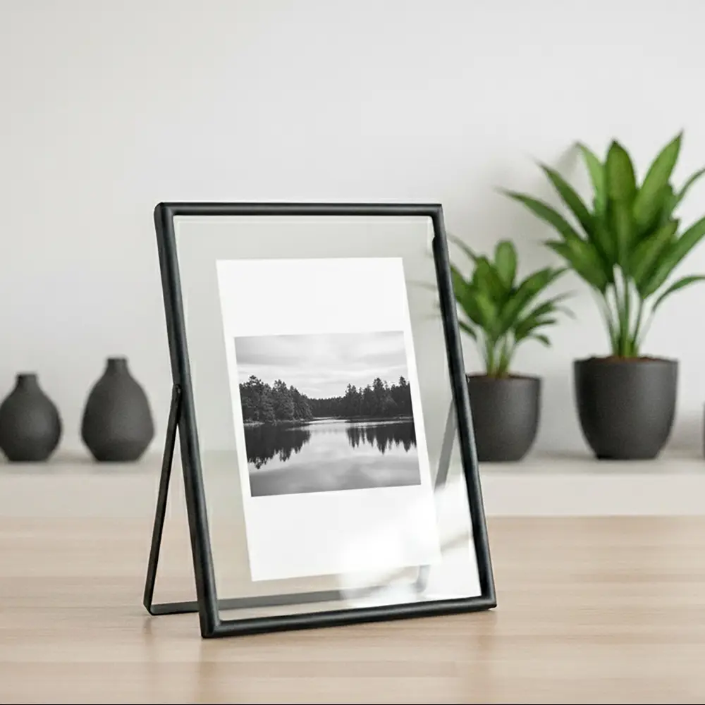 Фото 3 Рамка без паспарту Мирам 15x20 см цвет черный Фото 3 Рамка без паспарту Мирам 15x20 см цвет черный