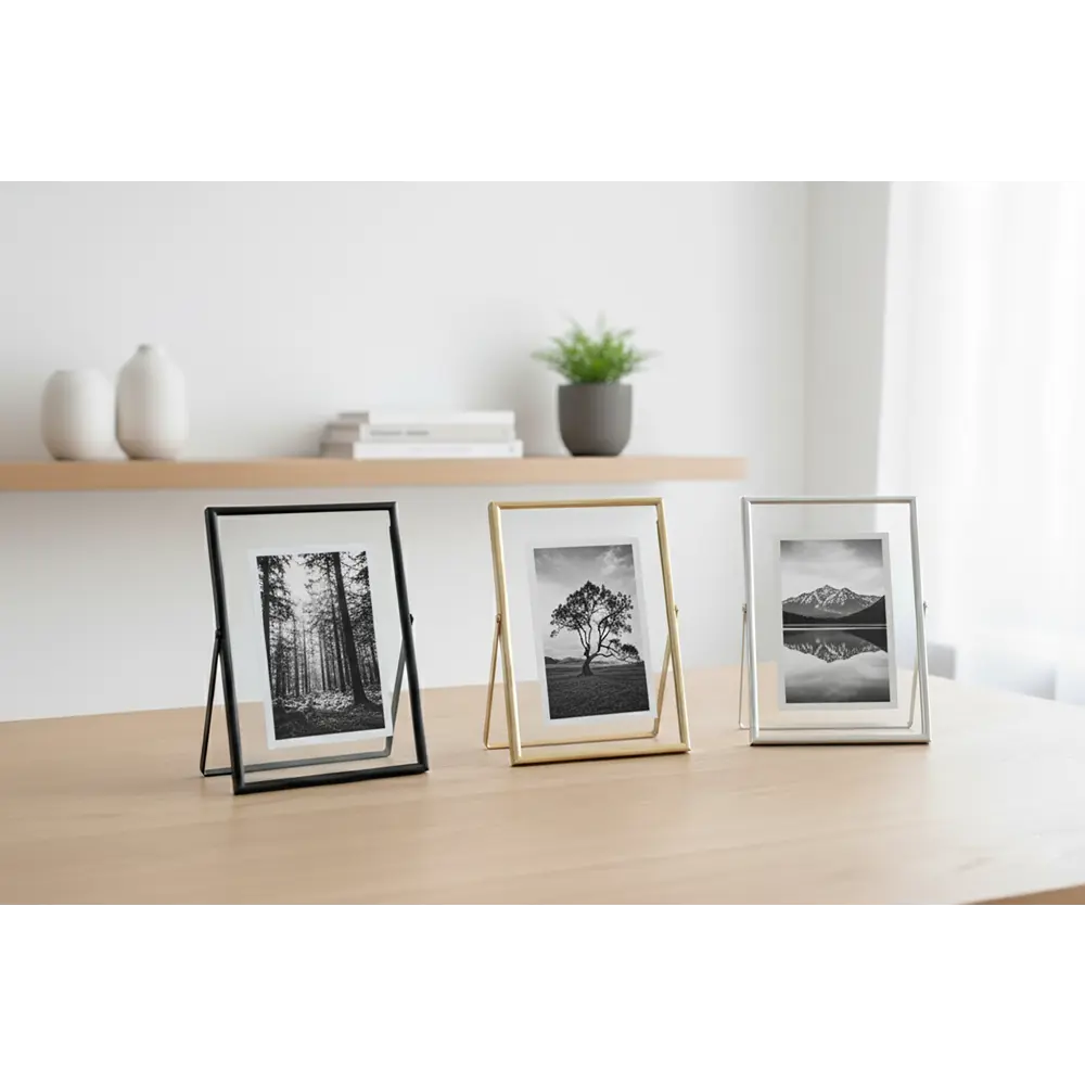 Фото 4 Рамка без паспарту Мирам 10x15 см цвет золотой