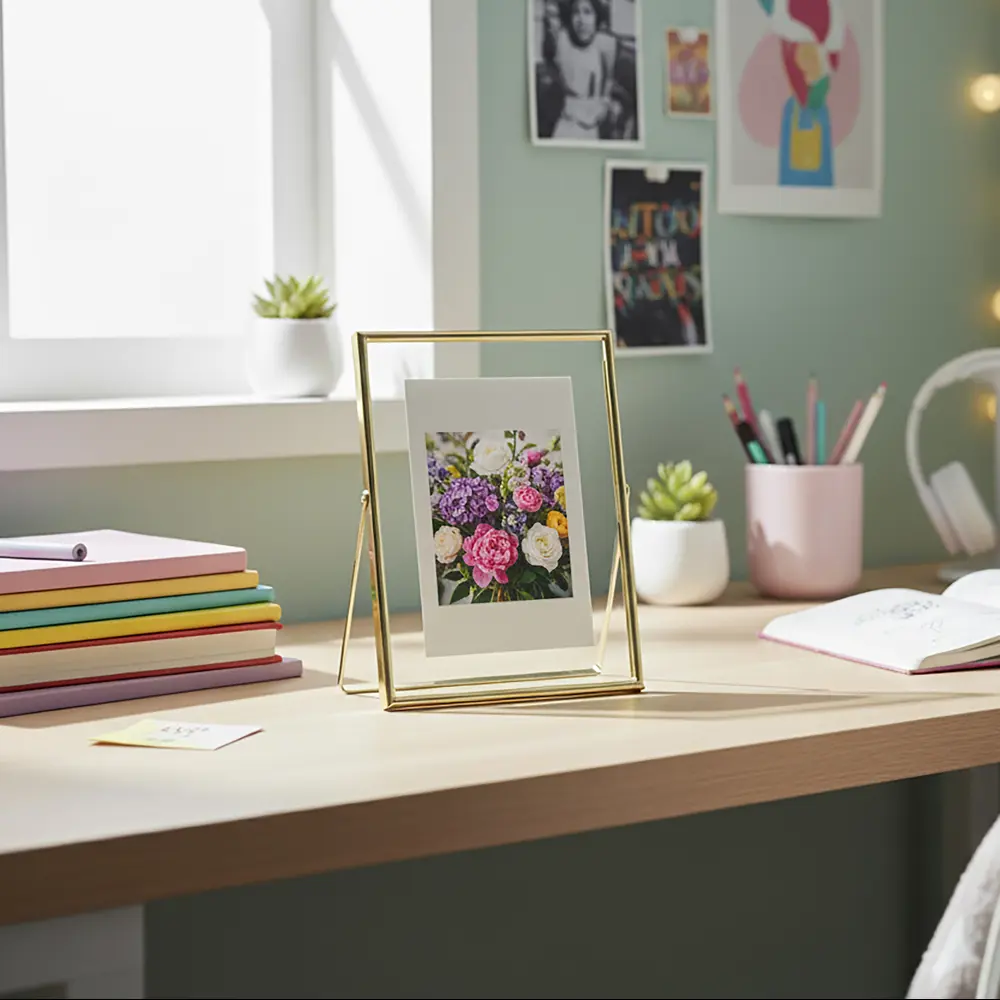 Фото 3 Рамка без паспарту Мирам 15x20 см цвет золотой Фото 3 Рамка без паспарту Мирам 15x20 см цвет золотой