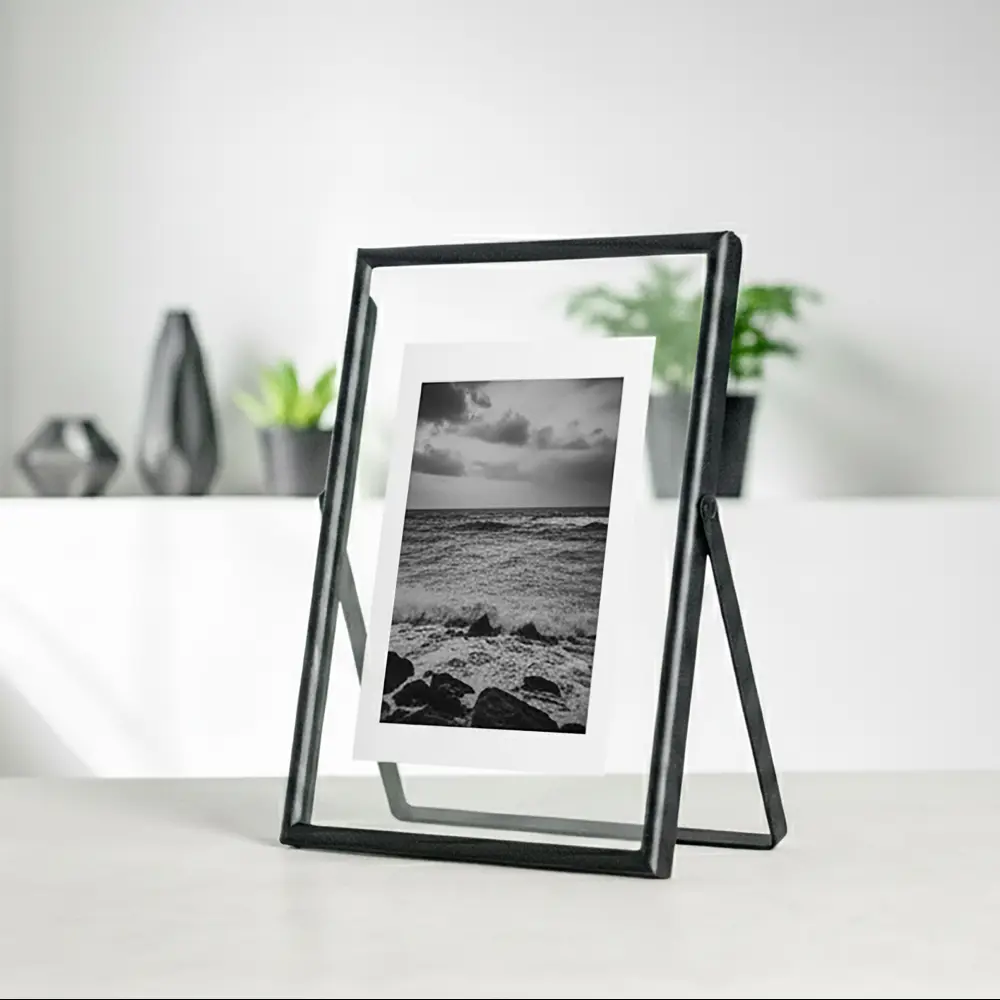 Фото 3 Рамка без паспарту Мирам 13x18 см цвет черный Фото 3 Рамка без паспарту Мирам 13x18 см цвет черный