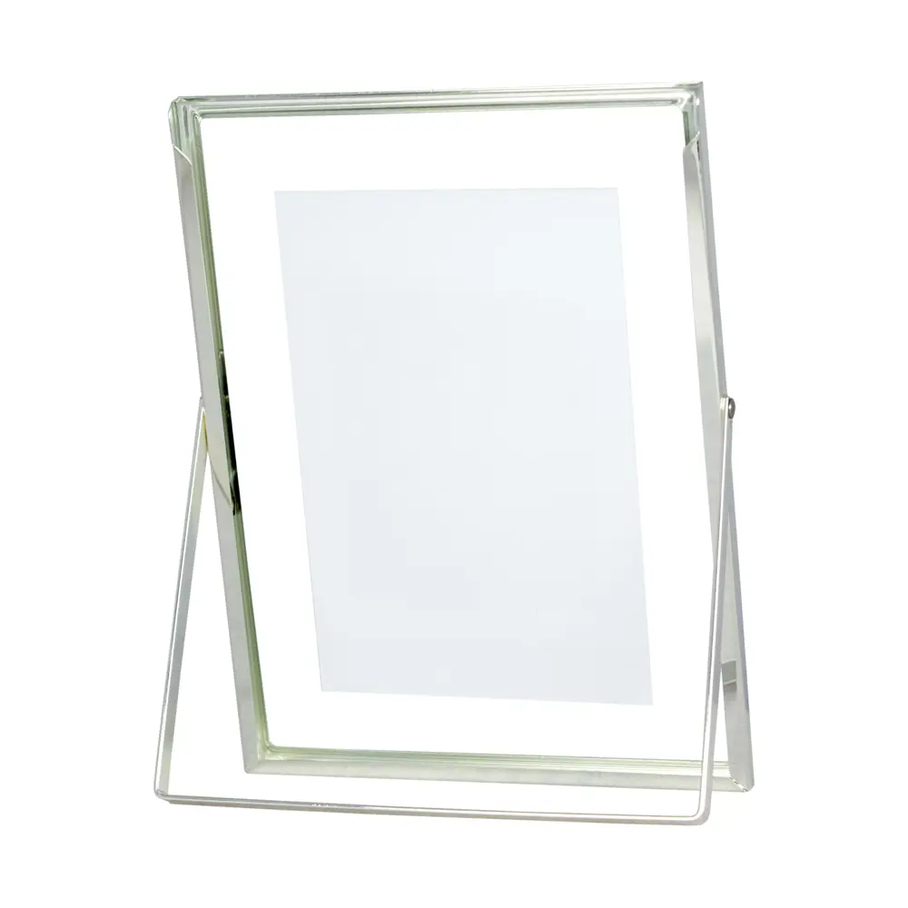 Фото 2 Рамка без паспарту Мирам 15x20 см цвет серебряный Фото 2 Рамка без паспарту Мирам 15x20 см цвет серебряный