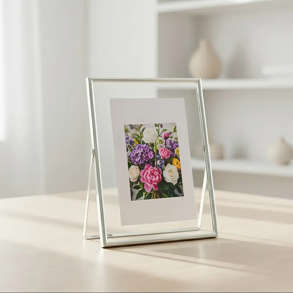 Фото 3 Рамка без паспарту Мирам 15x20 см цвет серебряный Фото 3 Рамка без паспарту Мирам 15x20 см цвет серебряный