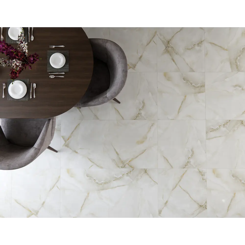 Фото 6 Керамогранит Eurotile Onyx 7930138705153 60x60см цвет бежевый Фото 6 Керамогранит Eurotile Onyx 7930138705153 60x60см цвет бежевый