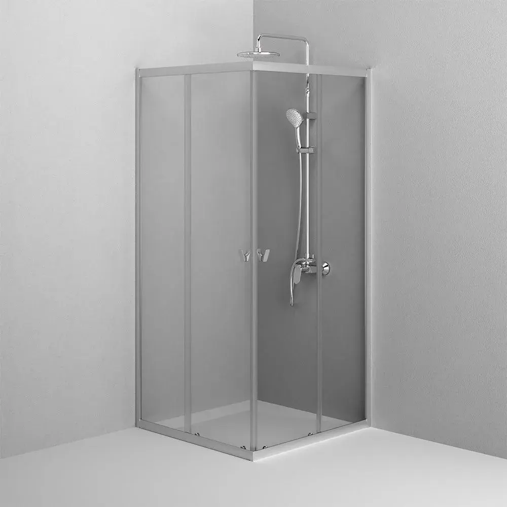 Фото 5 Душевой уголок Am.pm Suit WBSTG-403-9090-MT 90x90см профиль матовый хром стекло прозрачное Фото 5 Душевой уголок Am.pm Suit WBSTG-403-9090-MT 90x90см профиль матовый хром стекло прозрачное