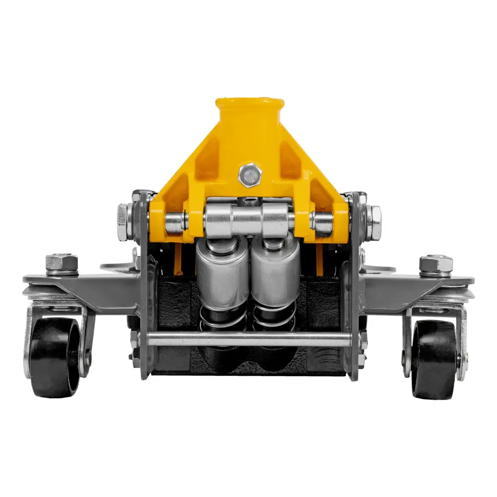 Фото 18 Домкрат подкатной гидравлический Denzel 51250 до 3 т, 75-500 мм