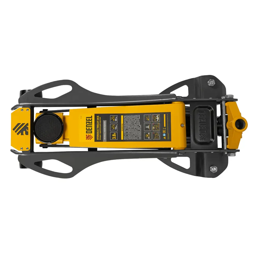 Фото 8 Домкрат подкатной гидравлический Denzel 51251 до 3.8 т, 110-580 мм