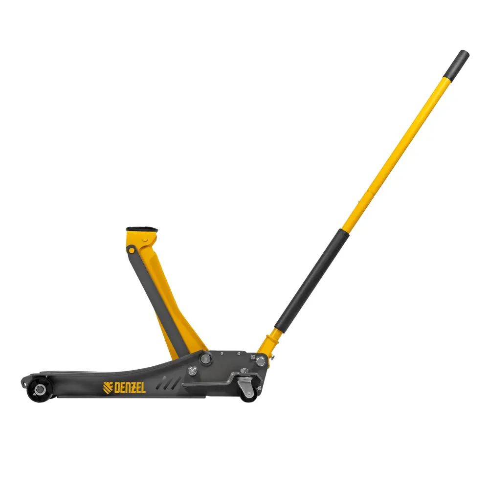 Фото 2 Домкрат подкатной гидравлический Denzel 51251 до 3.8 т, 110-580 мм