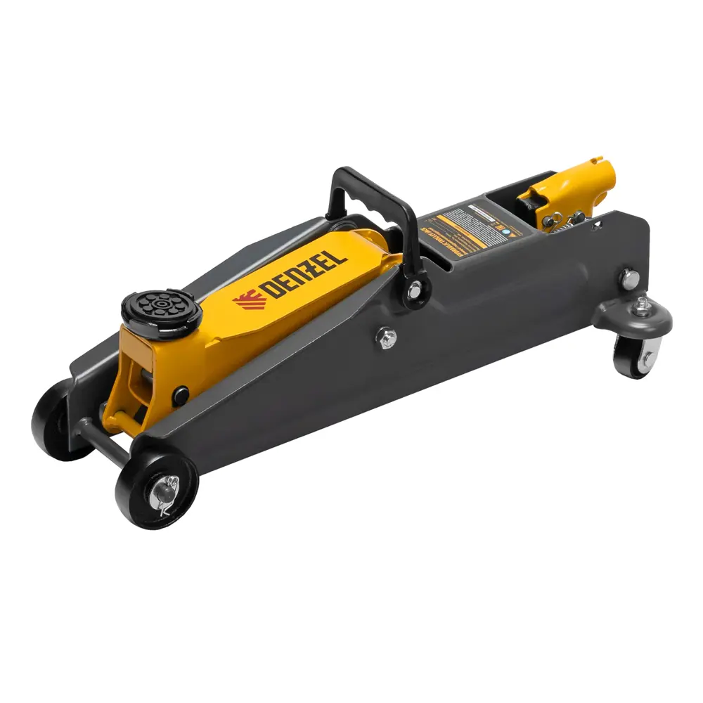 Фото 2 Домкрат подкатной гидравлический Denzel 51230 до 2 т, 135-385 мм Фото 2 Домкрат подкатной гидравлический Denzel 51230 до 2 т, 135-385 мм