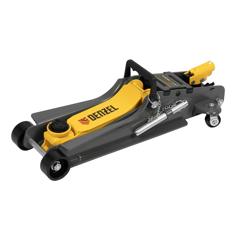 Фото 2 Домкрат подкатной гидравлический Denzel 51233 до 2.5 т, 85-385 мм Фото 2 Домкрат подкатной гидравлический Denzel 51233 до 2.5 т, 85-385 мм