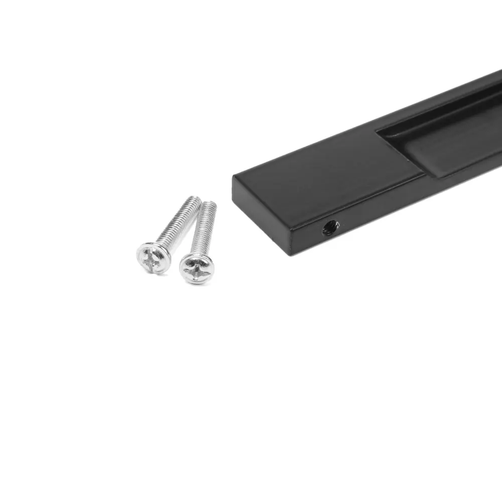 Фото 11 Мебельная ручка-профиль м/о 160 мм черный комплект 4 шт Фото 11 Мебельная ручка-профиль м/о 160 мм черный комплект 4 шт