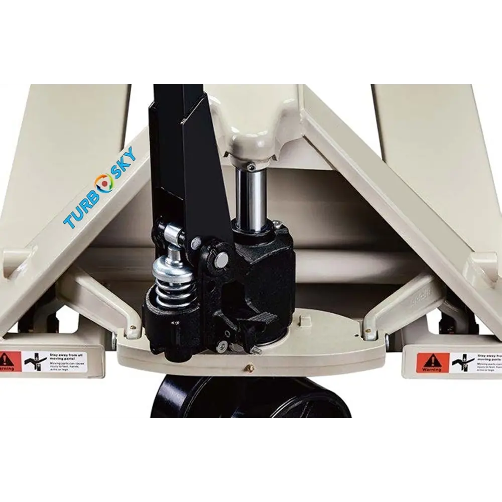 Фото 4 Тележка для поддонов стальная Turbosky HP-1 Pro до 2000 кг