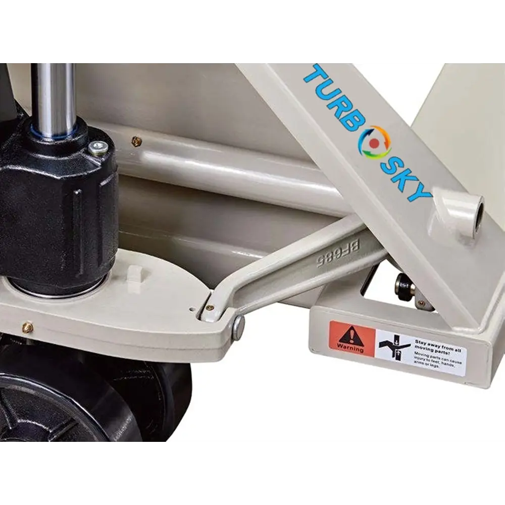 Фото 3 Тележка для поддонов стальная Turbosky HP-1 Pro до 2000 кг