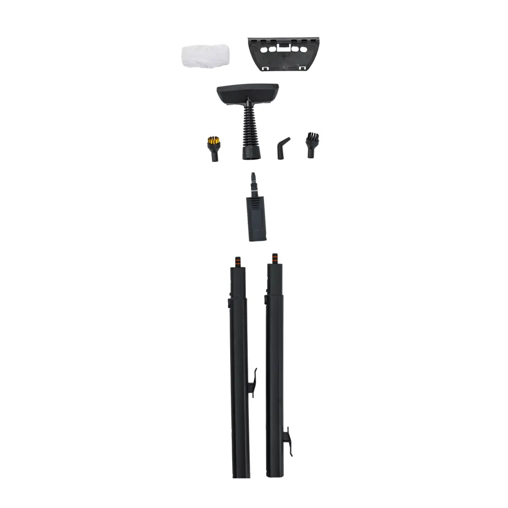 Фото 27 Пароочиститель с функцией паровой швабры Kiwi KSC-4255 1500 Вт бак 1.25 л 4.5 Бар