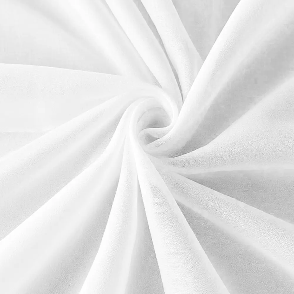 Фото Тюль 1 п/м Вуаль Шадо 300 см 50 г/м² цвет белый Фото Тюль 1 п/м Вуаль Шадо 300 см 50 г/м² цвет белый