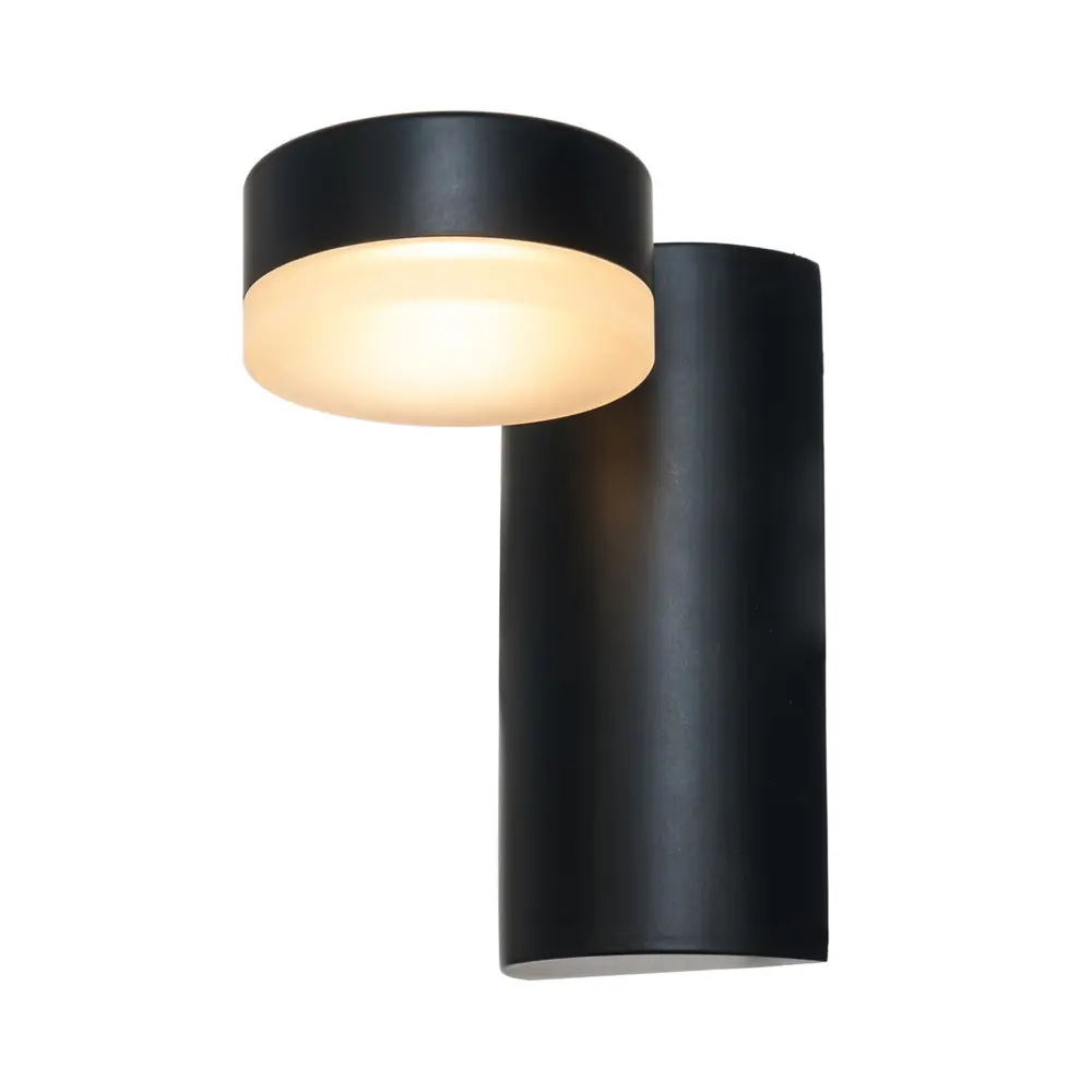 Фото Настенный светильник светодиодный Gerhort G62014/1wBK желтый свет цвет черный Фото Настенный светильник светодиодный Gerhort G62014/1wBK желтый свет цвет черный