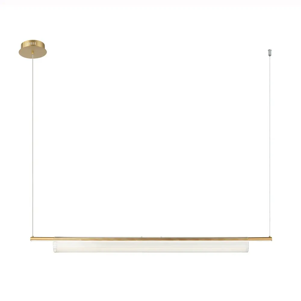 Фото Светильник подвесной светодиодный Gerhort Modern G52136/1s gd cl 3 м² желтый свет цвет золото/прозрачный Фото Светильник подвесной светодиодный Gerhort Modern G52136/1s gd cl 3 м² желтый свет цвет золото/прозрачный