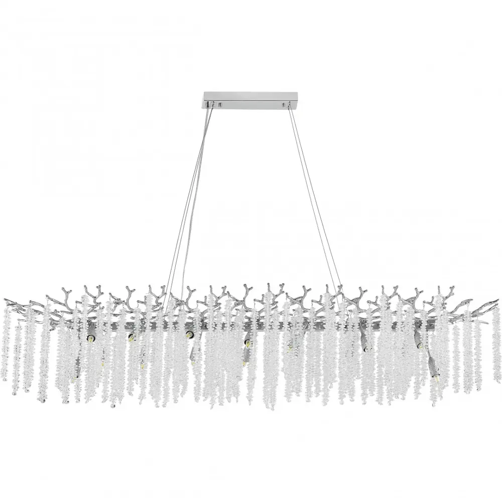 Фото Люстра подвесная Arte Milano Milano-2 640Вт G9 хром 23210.1500.16.G9.A CR Фото Люстра подвесная Arte Milano Milano-2 640Вт G9 хром 23210.1500.16.G9.A CR