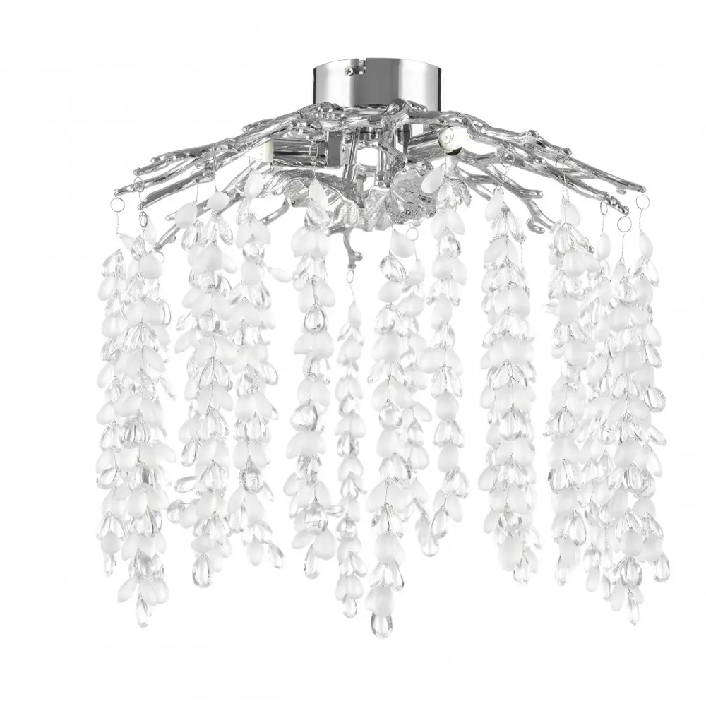 Фото Люстра потолочная Arte milano Milano-3 23312.360.3.g9.d cr 3 лампы 6 м² цвет хром